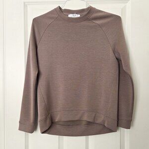 Magaschoni Taupe Crew Neck Sweatshirt